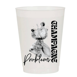 Champagne Problems Cups