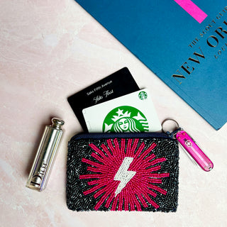 Bolt Burst Zip Pouch