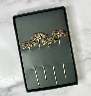 Leopard Cocktail Picks