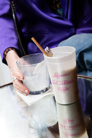 Laissez Les Cocktails Rouler Pearlized Cups