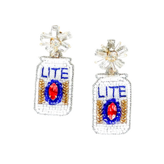 Lite Beer Earrings