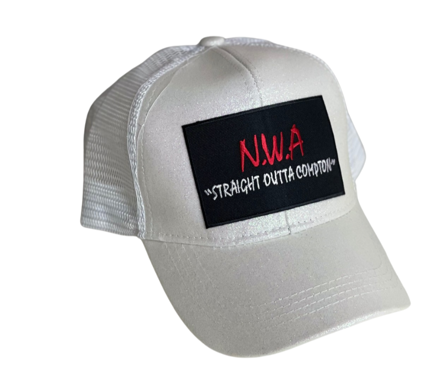 N.W.A. White Trucker Hat